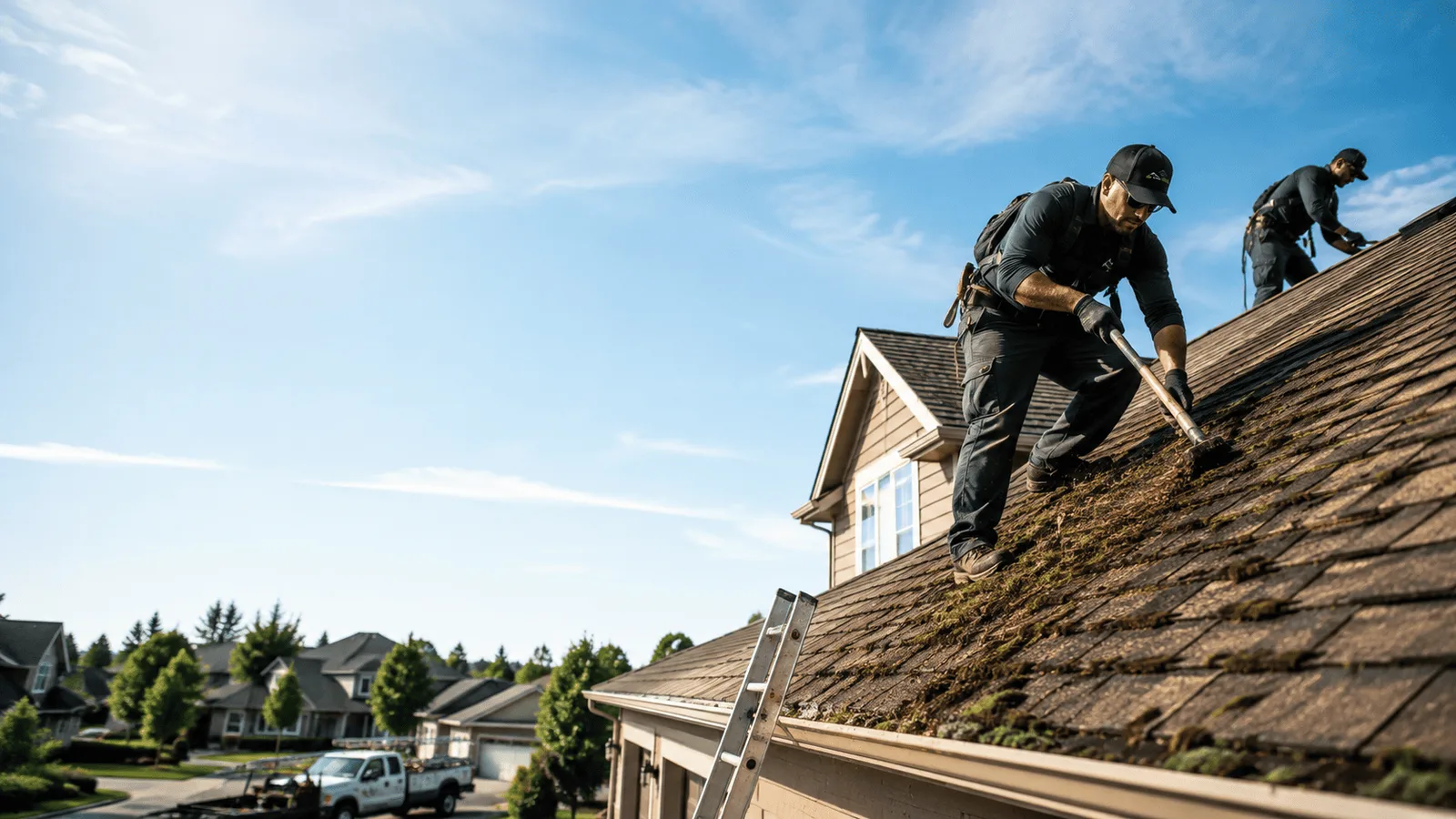 Roof Moss Removal in Raymond, CA near me